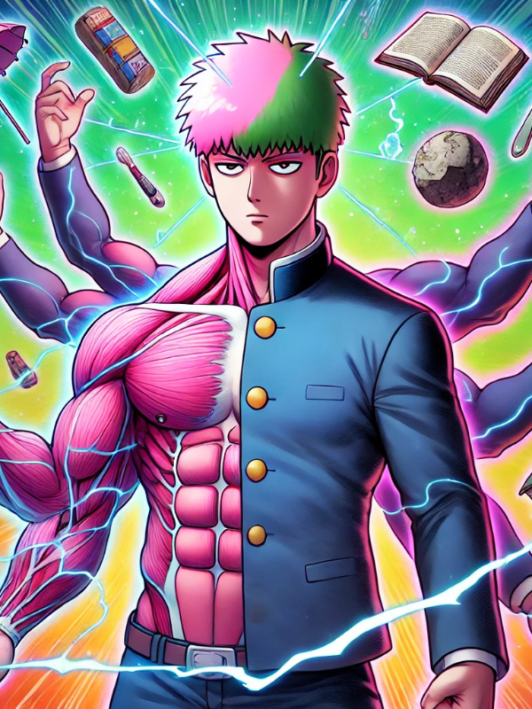 marvel: I am the fusion of mob psycho and Saiki K