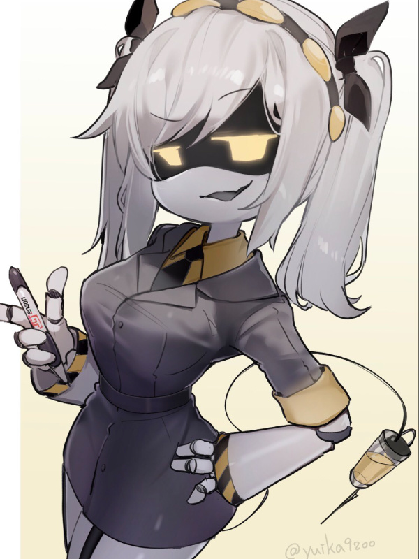 Murder drone harem x male reader(on hold)