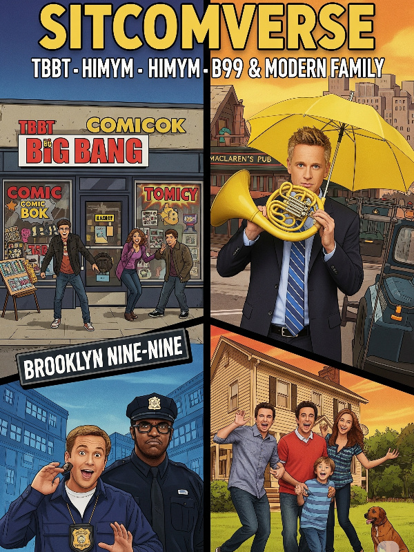 Sitcomverse: TBBT, HIMYM, B99, & Modern family