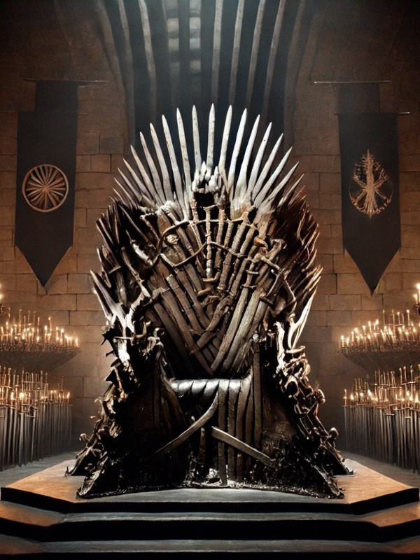 THE IRON THRONE OF ICE AND FIRE