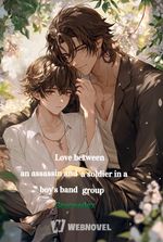 Love between an assassin and a soldier in a boy's band group