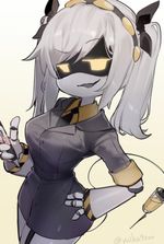 Murder drone harem x male reader(on hold)