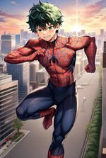 Spider-man in MHA