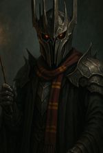 The dark lord in hogwarts
